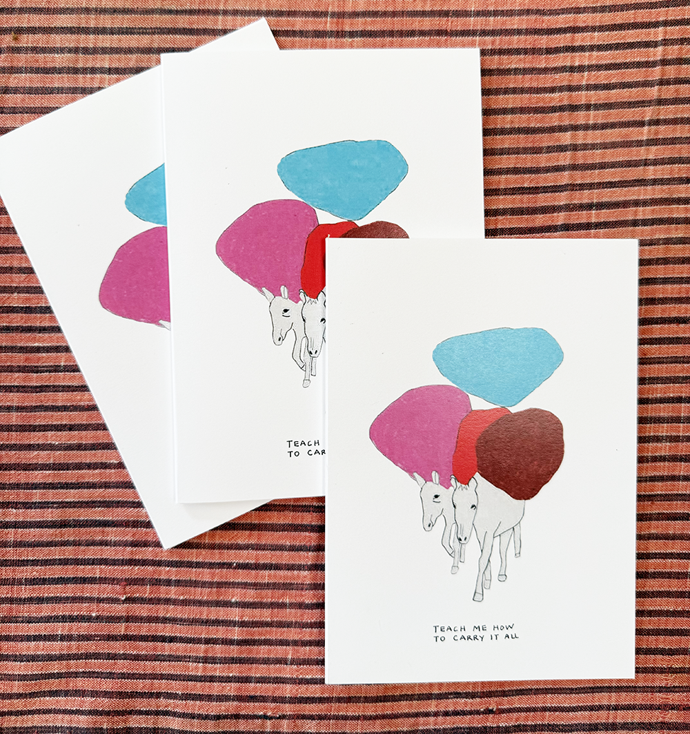 Teach Me How to Carry It All - Zine