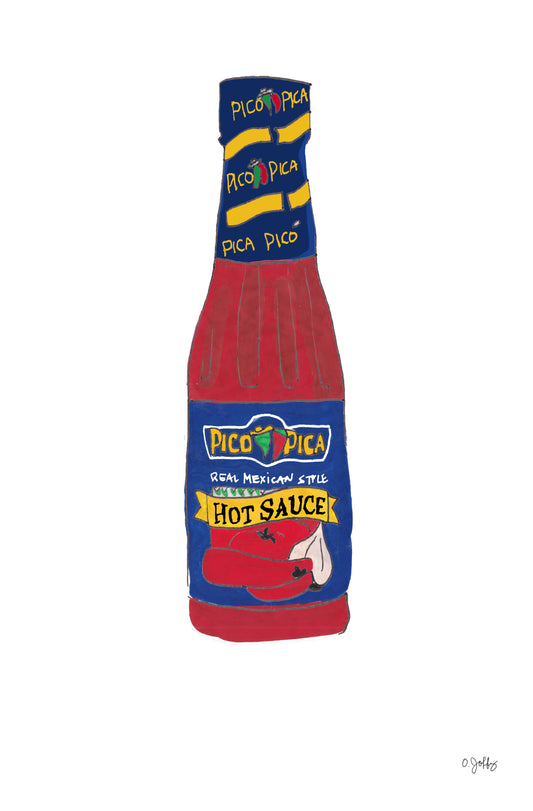 Taco Sauce Print - Pico Pica